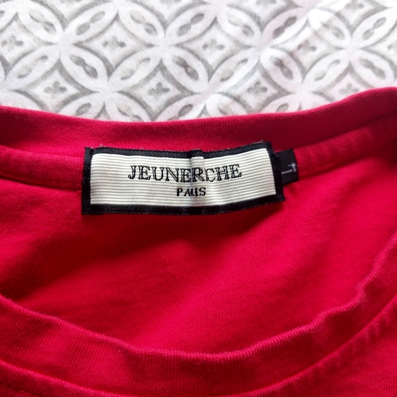 Jeune Riche Paris Red Money Machine T-shirt - Picture 8 of 9
